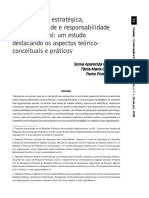 Comunicação Estrategica, Sustentabilidade e Responsabilidade Socioambiental PDF
