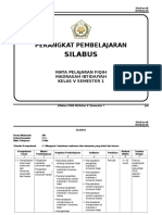 Silabus Fiqih Kelas 5 SMT 1