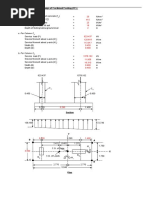 A. For Column C: Design of Combined Footing (CF) : 1. Design Data