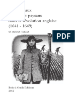 Os Cangaceiros - Les Radicaux Urbains Et Paysans Dans La Révolution Anglaise (1641-1649) Et Autres Textes