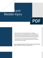 Urethral and Bladder Injury