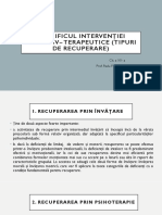 8_specificul Intervenţiei Educativ– Terapeutice (Tipuri