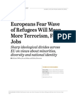 Pew Research Center EU Refugees and National Identity Report FINAL July 11 2016