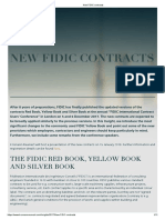 New FIDIC Contracts