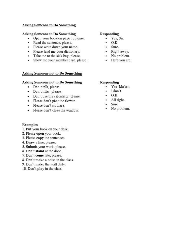 REQUEST TO DO SOMETHING visual data 2