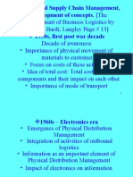 Logistics Management Concepts and Supply Chain Development