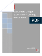 Evaluation, Design Estimation & Costing of Bus Ducts