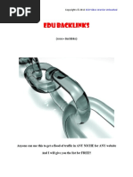 1000 Edu Backlinks List