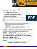 Formulir Pendaftaran Sertifikasi K3 RS BNSP