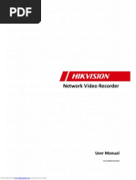 Network Video Recorder: User Manual