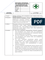 9.4.4.1 SPO Penyampai Informasi Hasil Peningkatan Mutu Layanan Klinis Dan Keselamatan Pasien