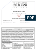 Forward Planning Document