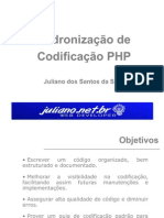 Padrão de Codificação PHP