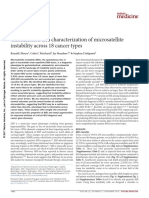 Classification and Characterization of Microsatellite Instability Across 18 Cancer Types