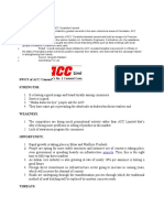 SWOT of ACC Cement Strengths.: A Promotion Strategy