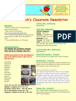 5th Grade Newsletter-Week of 5