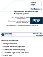 Balancing Regularity and Burstiness in New Computer Systems: Async 2014 Conference