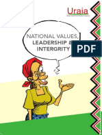 National Values BOOKLET