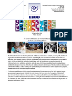 Press Release - CEDO 30th Anniversary