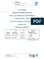 IC0521-UG-002 TeleCheck Software v2.0 - Complete