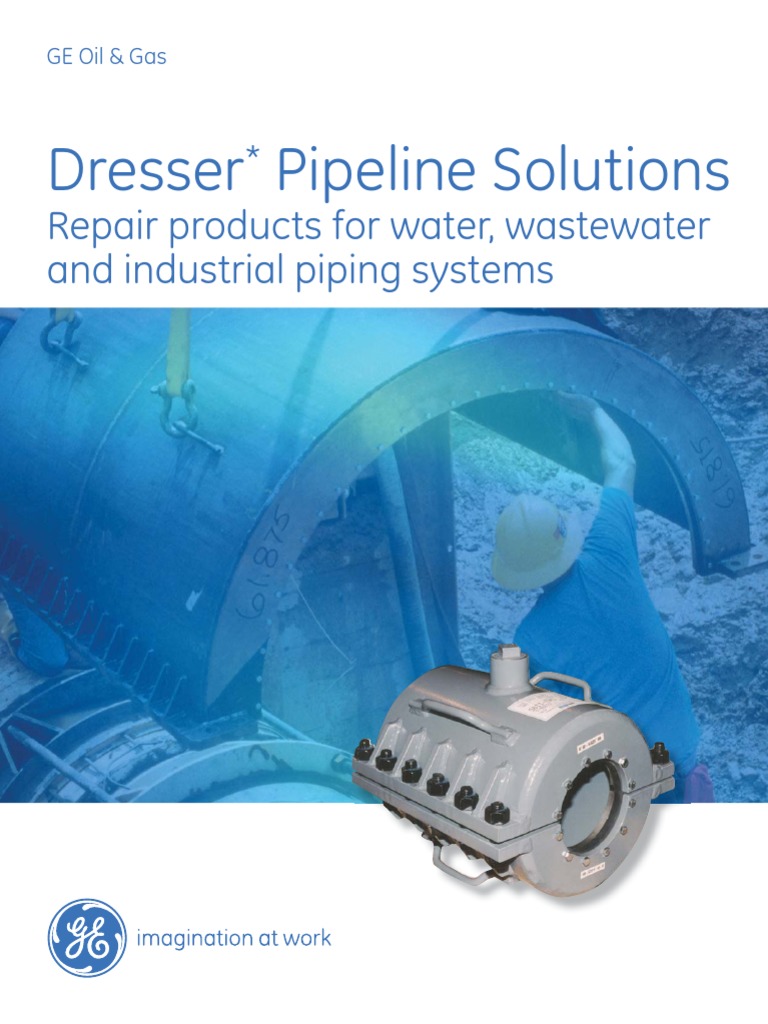 Dresser Water Pipeline Repair Brochure Pipe Fluid Conveyance
