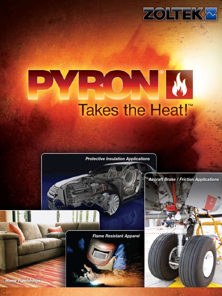 Pyron Brochure | PDF | Nonwoven Fabric | Yarn