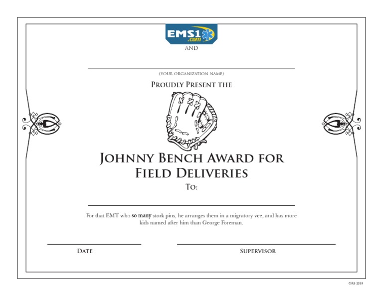 Johnny Bench Award | PDF