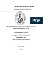 Planificación y Control de Obras