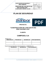 Plan de Sso y Ma - Losa Camposol