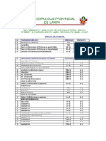 Indice de Planos