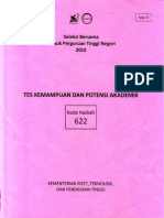 Naskah Soal SBMPTN 2015 Tes Kemampuan dan Potensi Akademik (TKPA) Kode Soal 622 by [pak-anang.blogspot.com].pdf