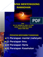 Persiapan Menyongsong Ramadhan