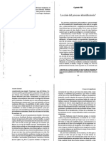 1.11. El Avance de la Insignificancia - Cap 8 La crisis del proceso identificatorio - Castoriadis.pdf