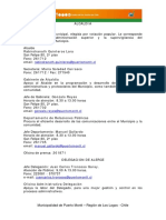 Directorio Municipal Actualizado PDF