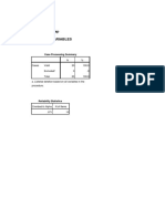 Reliability Sikap Scale: All Variables: Case Processing Summary