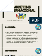 Marketing Internacional: Mag. Hugo Abel Carrillo Zavala