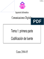 Apuntes de Comunicaciones Digitales - Luis Castedo PDF