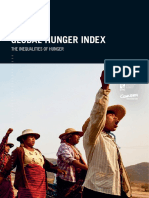 Global Hunger Index: The Inequalities of Hunger