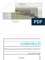 Programa de Avance de Proyecto Atizapan