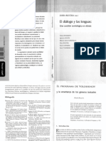 El Programa de Voloshinov y La Enseñanza de Los Géneros Textuales - Navarro