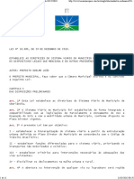 Lei estabelece diretrizes do Sistema Viário de Uberlândia