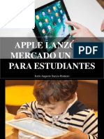 Jesús Augusto Sarcos Romero - Apple Lanzó Al Mercado Un Ipad para Estudiantes
