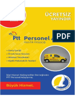 PTT İHSDER Personel Adayları 2018'1 EŞSİZ KAYNAK (Ücretsizdir) PDF