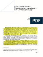 Pedro Talavera - El Modelo Neoliberal