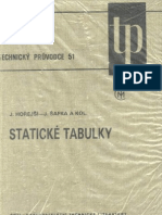 Statické Tabuľky - SNTL 87