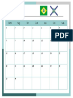 Calendário de Oração - EBD 08.04.2018