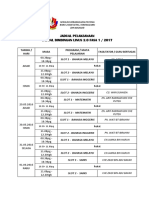 Jadual Pelaksanaan Jadual Bimbingan Linus 2.0 Fasa 1 / 2017: Tarikh / Hari Masa Program / Mata Pelajaran