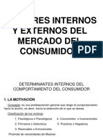 Factores Internos y Externos Del Mercado Del Consumidor