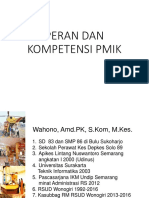 Peran Dan Kompetensi Pmik