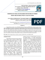 Residues of Organochlorine Pesticides in Fishes From the Mumbai West Coast of India